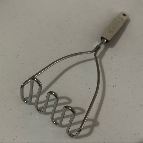 Vintage EKCO USA Chromium Plated Carousel Blue Dutch Tulip Cooking Utensils Set - Picture 16 of 16